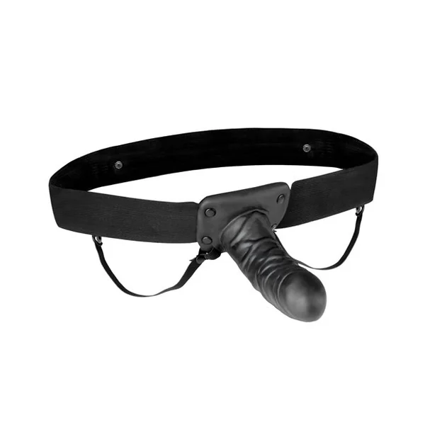 Lux Fetish Unisex Vibrating Hollow Strap-On