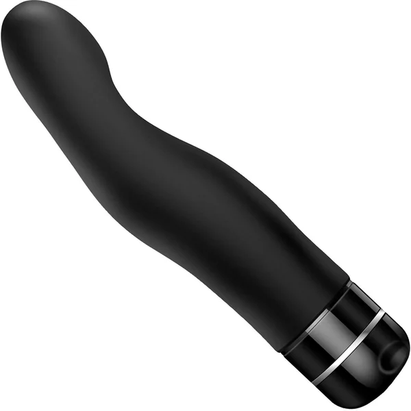 Luxe Gio Silicone G-spot Vibrator by Blush Novelties - Black