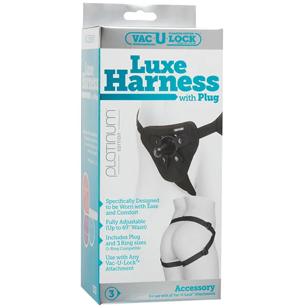 LUXE HARNESS BLACK