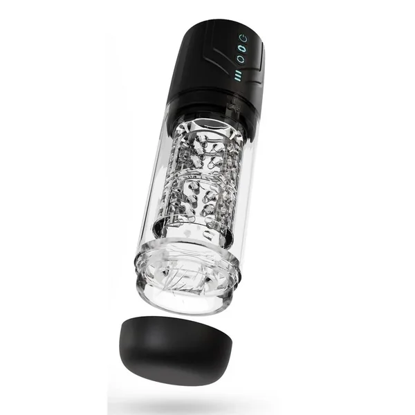 M for Men Whirlwind Pro Rechargeable Masturbator – Black