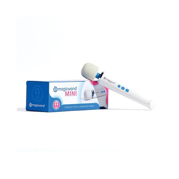 Magic Wand Mini Compact Size & Cordless Power - Rechargable