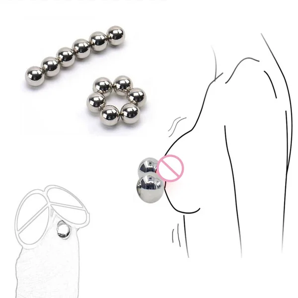 Magnetic Nipple Clamps XL Powerful Magnetic Orbs