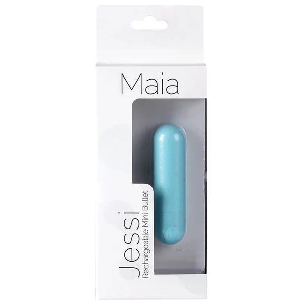 Maia JESSI Rechargeable Super Charged Mini Bullet - Teal
