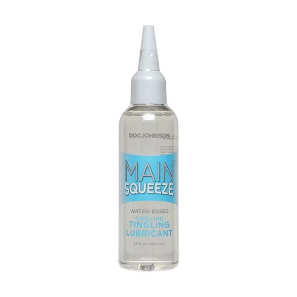 Main Squeeze Cooling/Tingling Water-Based Lubricant – 3.4 oz