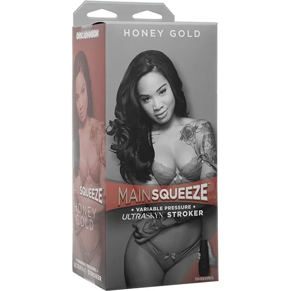 Main Squeeze Honey Gold – ULTRASKYN Stroker – Pussy