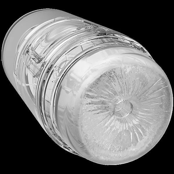 MAIN SQUEEZE POP OFF OPTIX PUSSY & ASS CRYSTAL STROKER