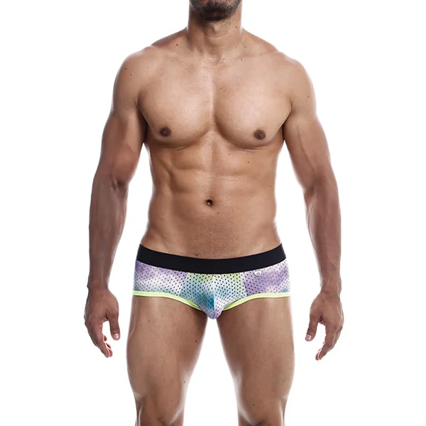 Male Basics Mob Aero Brief Green Dye