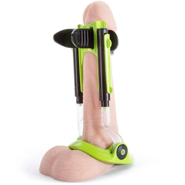Male Edge Extra Penis Extender Cock Stretching System Green Edition