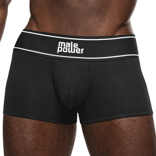 Male Power Modal Rib Pouch Shorts