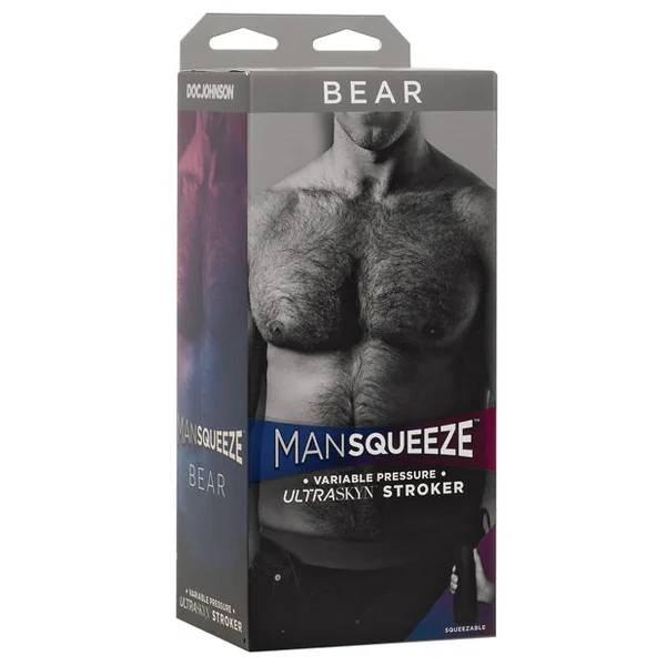 Man Squeeze Bear Ass - Flesh