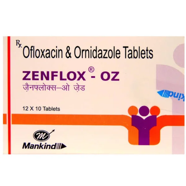 MANKIND ZENFLOX-OZ TABLET (10 Tablets)