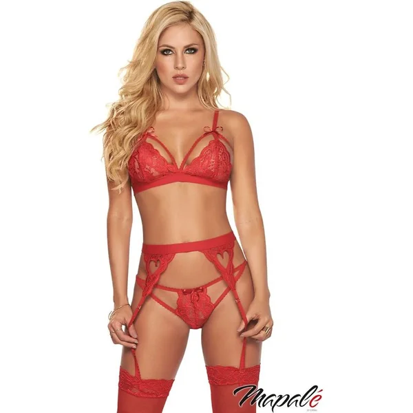 Mapalé Lingerie - Lace Set 3PC - 8221