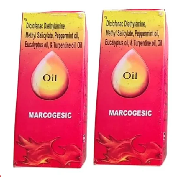 MARCOGESIC OIL (Pack Of 2) (60ml Each)
