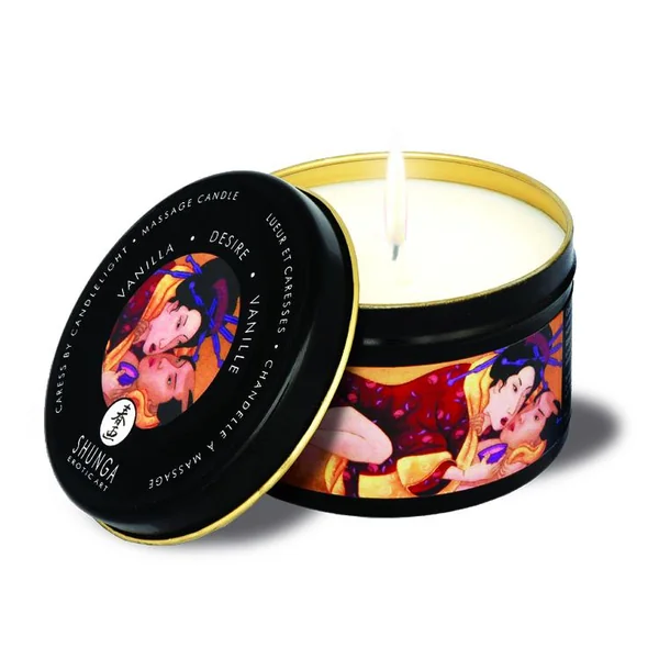 MASSAGE CANDLE DESIRE/ VANILLA 5.7 OZ