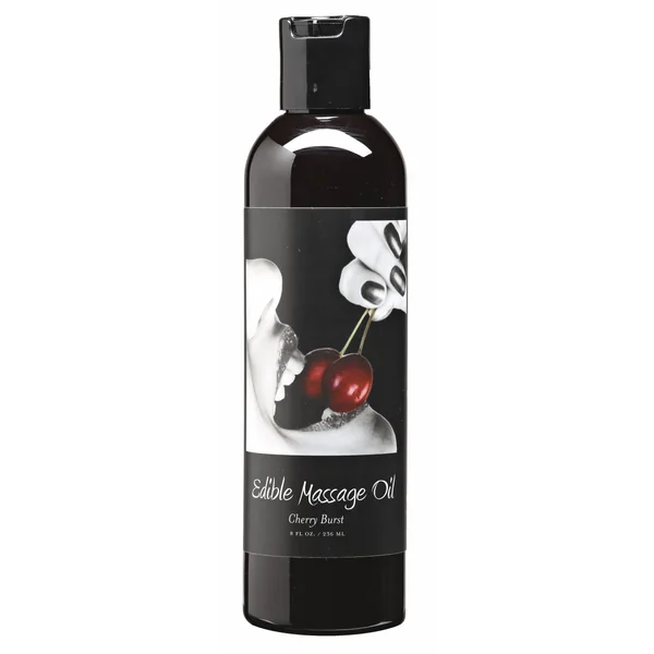 MASSAGE OIL EDIBLE CHERRY 8 OZ