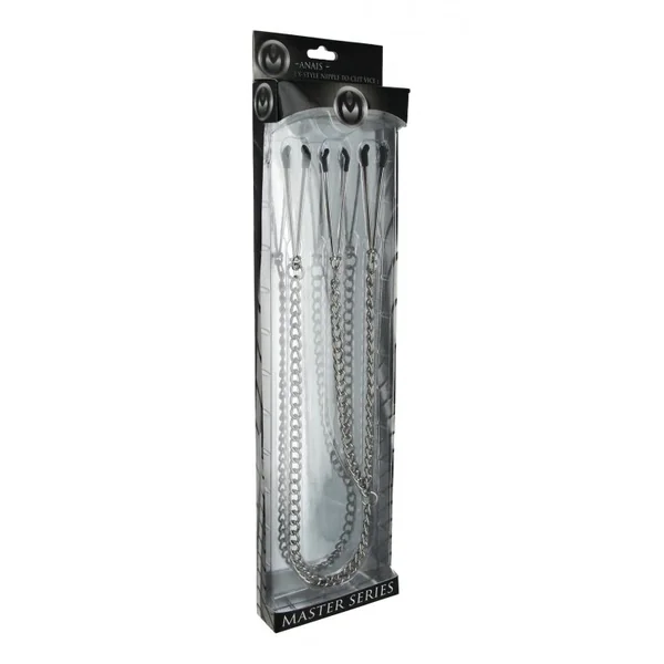 MASTER SERIES ANAIS NIPPLE TO CLIT CLAMP