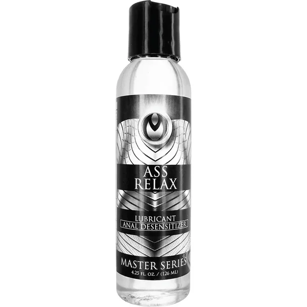 Master Series – Ass Relax Water Based Desensitizing Lubricant