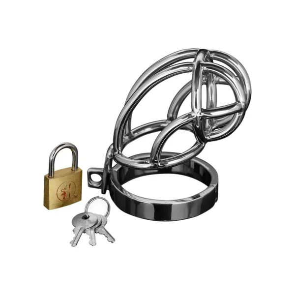 Master Series Captus locking Chastity Cage 4 Inches