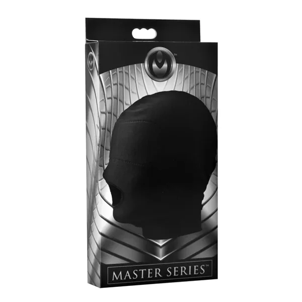 Master Series Disguise Open Mouth Hood w/Padded Blindfold
