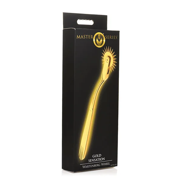 Master Series Gold Sensation Wartenberg Wheel - Gold