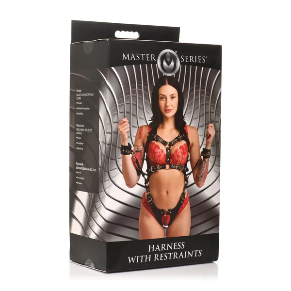 Master Series Harness w/Restraints - Black