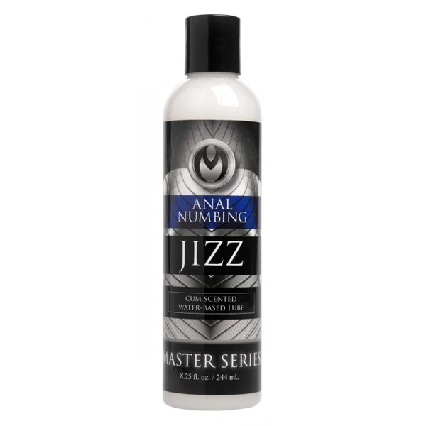 MASTER SERIES JIZZ ANAL DESENSITIZING LUBE 8 OZ