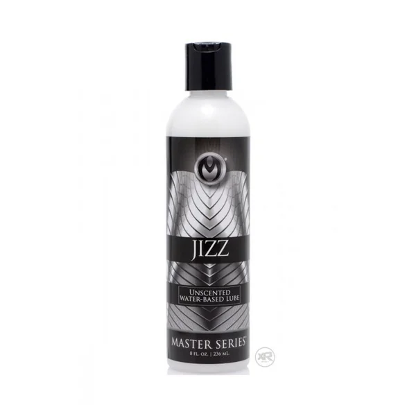 Master Series Jizz - Unscented Water-Based Body Glide - 8 oz (236 ml)