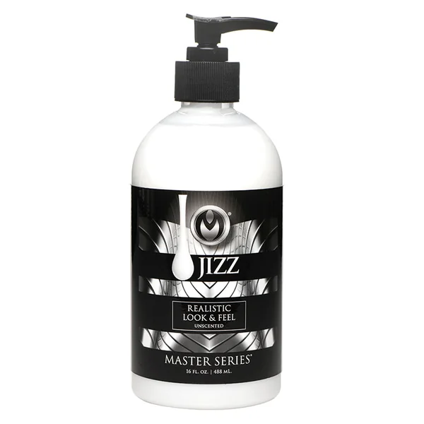 Master Series Jizz Unscented Water-Based Lube - 16oz