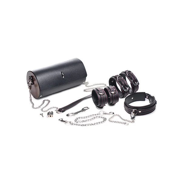 Master Series Kinky Clutch Black Bondage Set