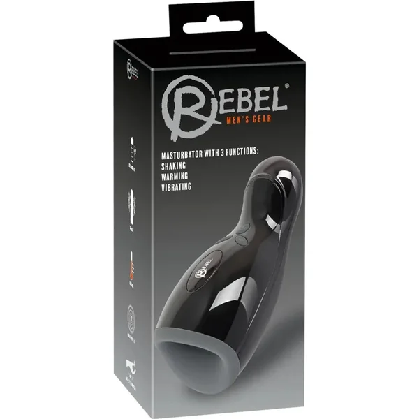 Masturbator with 3 Functions by Rebel Men's Gear