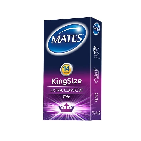 Mates King Size Condoms 14 Pack