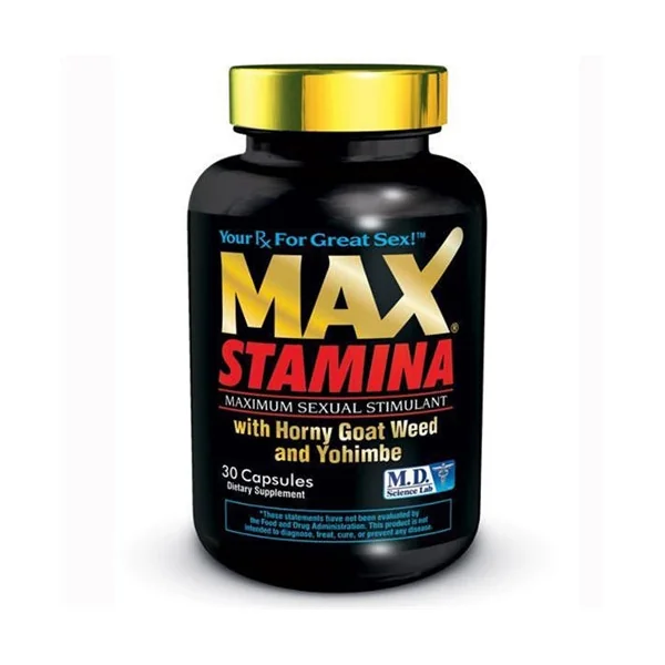 Max Stamina - 30 Count Bottle