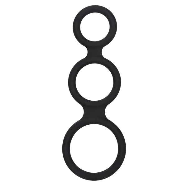 Maximiser Enhancer Silicone Triple Cock & Ball Ring