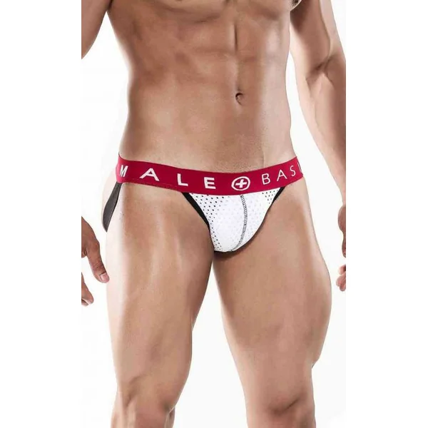 MB SPOT JOCKSTRAP WHITE LARGE