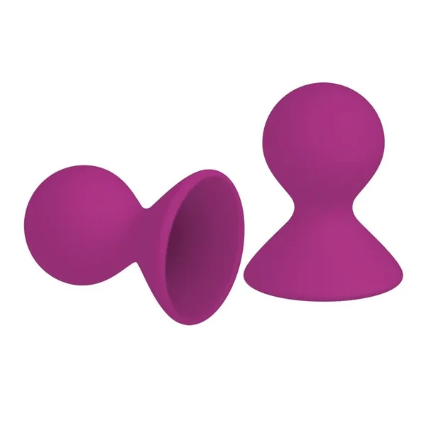 Me You Us – Dual Masseuse Silicone Nipple Suckers | Purple