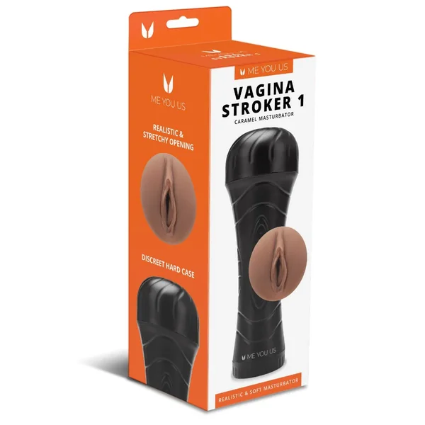 Me You Us Vagina Stroker 1 Caramel