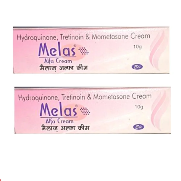 MELAS ALFA CREAM (10g Each) (Pack Of 2)
