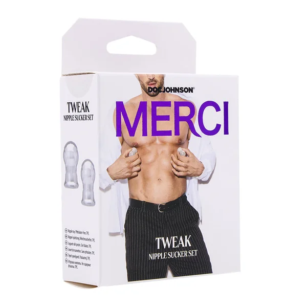 Merci Tweak Nipple Suckers by Doc Johnson
