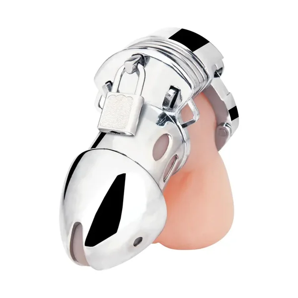 Metal Chastity Cage - Obedience Cock Cage | Adjustable, Ergonomic & Comfortable