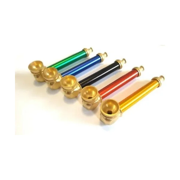 Metal Hand Pipe W/ Gear Head