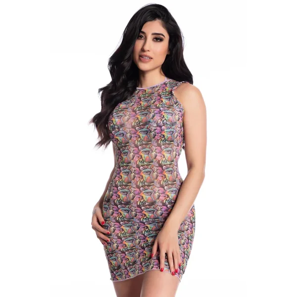 Midnight Ballerina 3 Pc. Festival Dress Set-Lilac Eyes