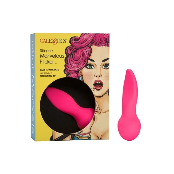 Mini Marvels Silicone Marvelous Flicker – Pink