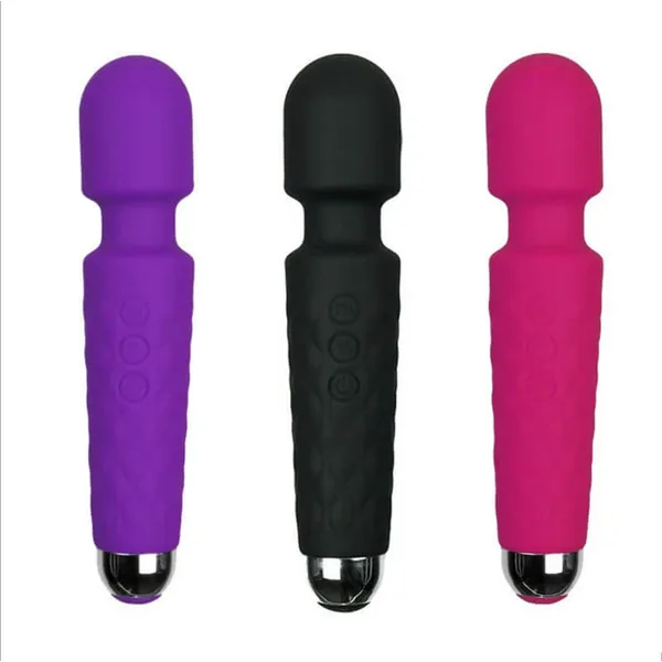 Mini Pink Vibrating Wand for Female