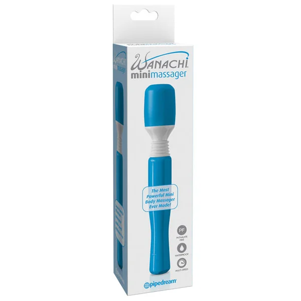 Mini Wanachi Massager Waterproof - Blue