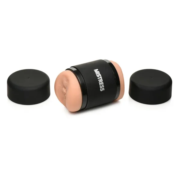 MISTRESS DOUBLE SHOT MINI MASTURBATORS ASS & MOUTH (MEDIUM TONE)