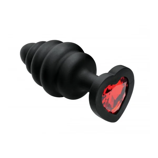 Mistress Isabella Sinclaire Heart Gem 3 Piece Silicone Butt Plug Set