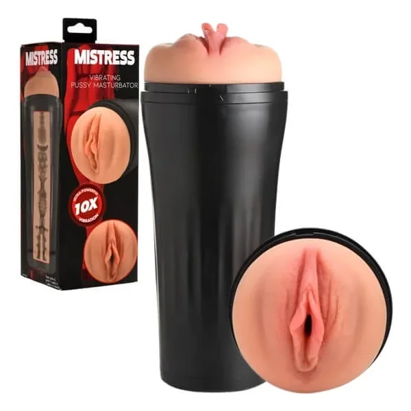 Mistress Vibrating Pussy Masturbator