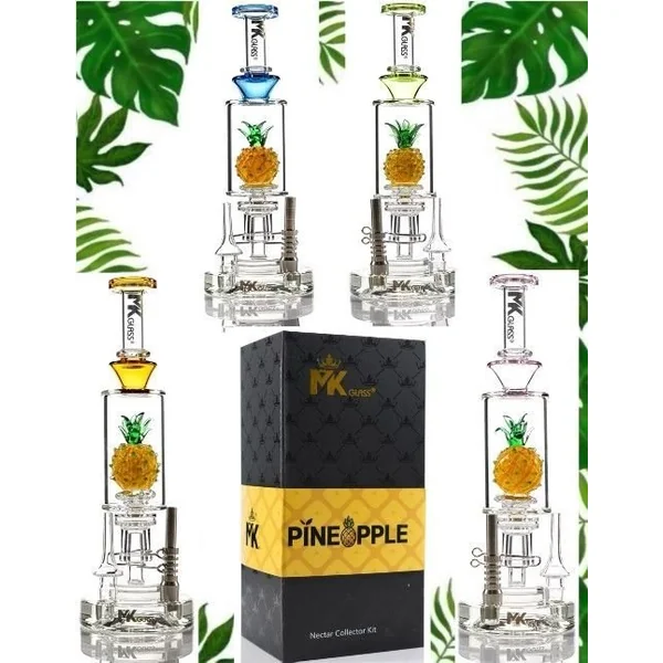 MK Glass Pineapple Nectar Collector Kit