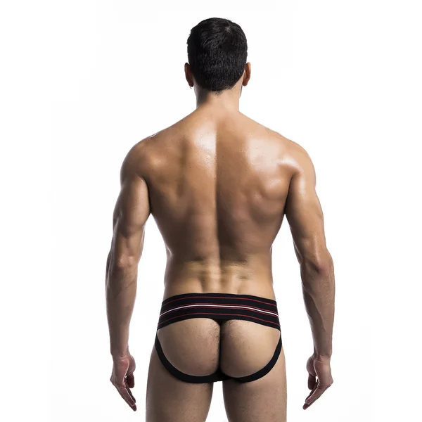 MOB FETISH JOCKSTRAP BLACK MEDIUM 3IN WAISTBAND(BULK)