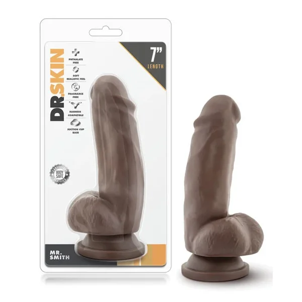 Mr. Smith 7″ Dildo – Chocolate
